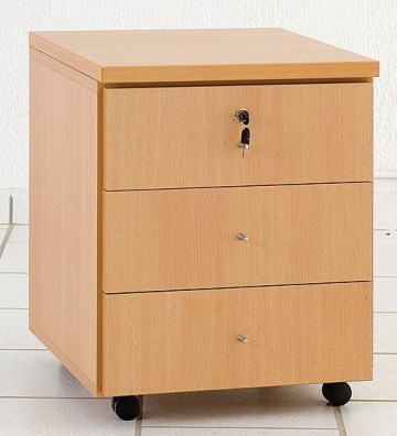 Caisson A 3 Tiroirs Melamine